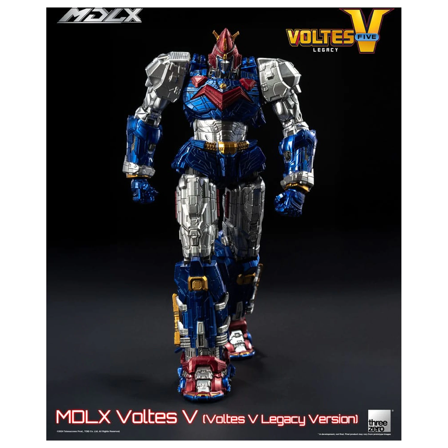 Voltes V MDLX Voltes V (Voltes V Legacy Version) akciófigura 15 cm termékfotó