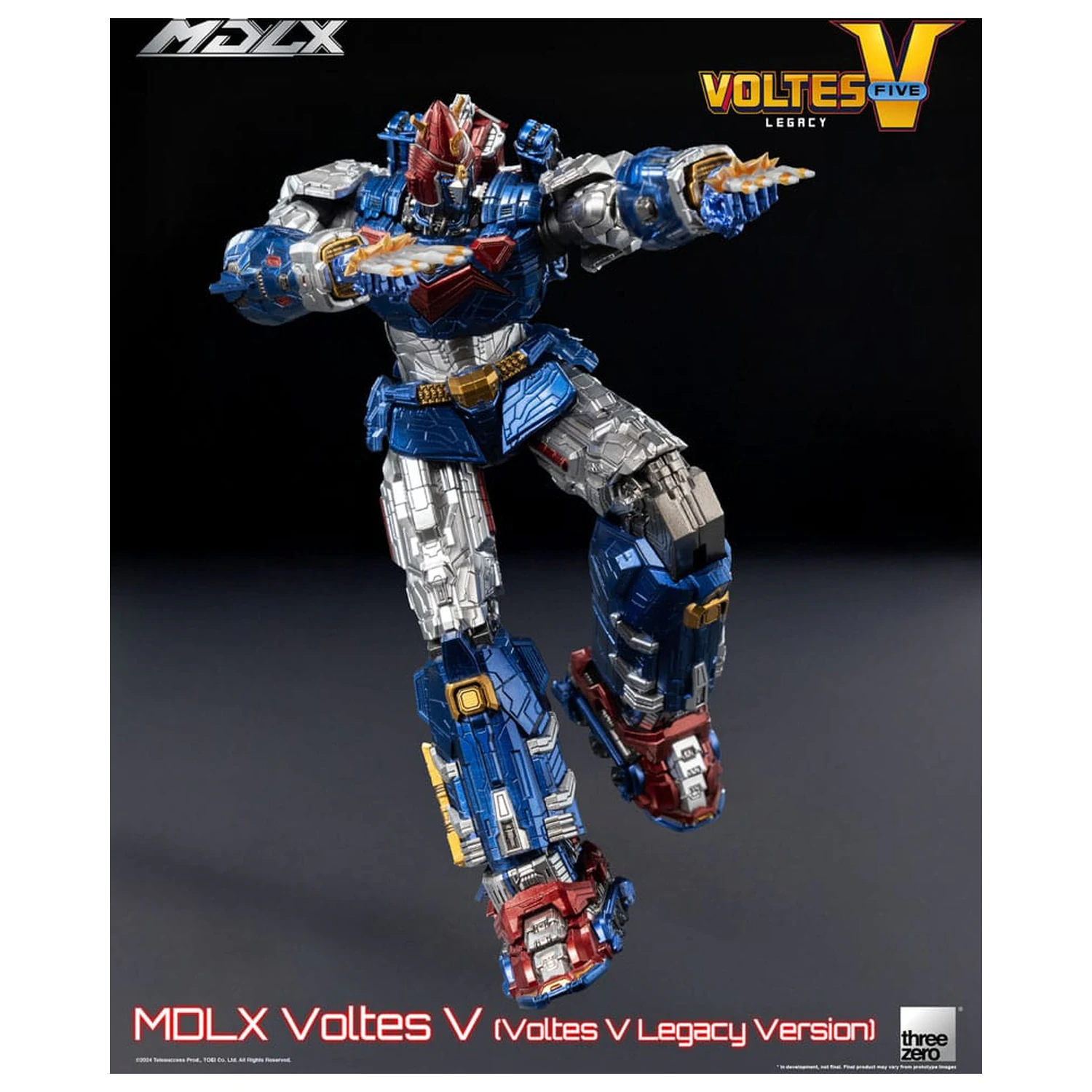 Voltes V MDLX Voltes V (Voltes V Legacy Version) akciófigura 15 cm termékfotó