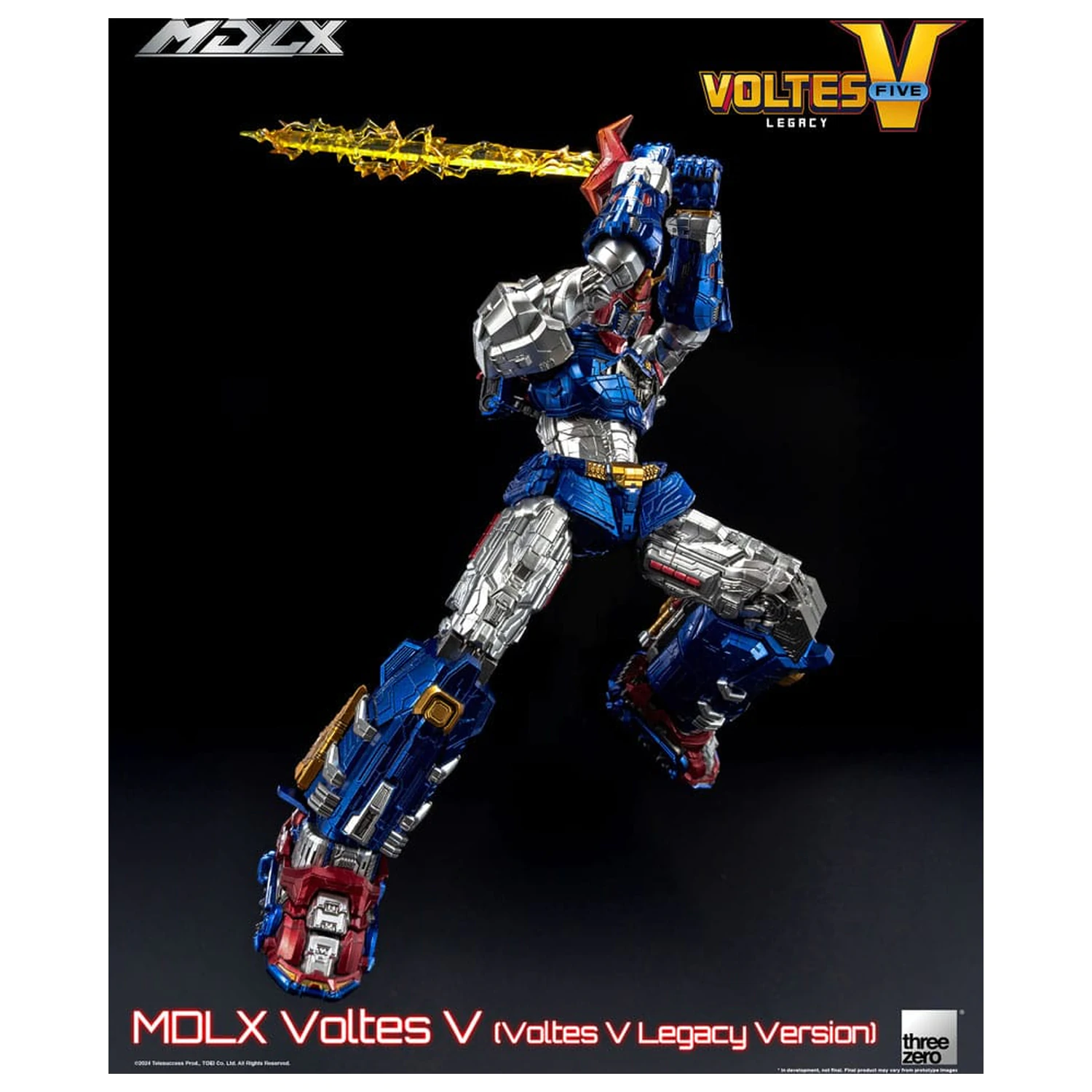 Voltes V MDLX Voltes V (Voltes V Legacy Version) akciófigura 15 cm termékfotó