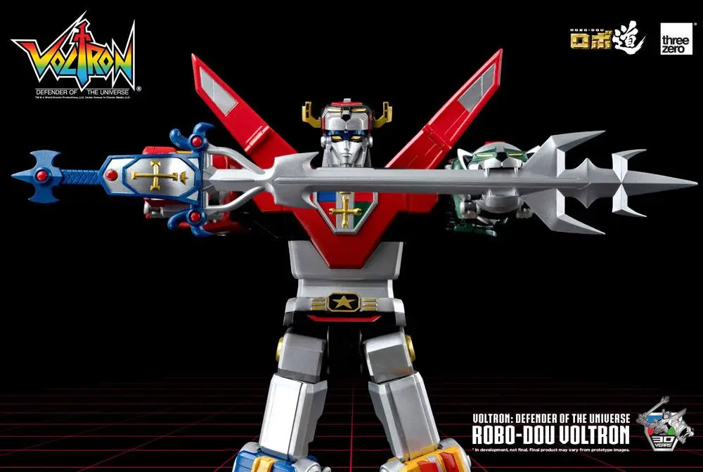 Voltron: Defender of the Universe Robo-Dou Voltron akciófigura 27 cm termékfotó