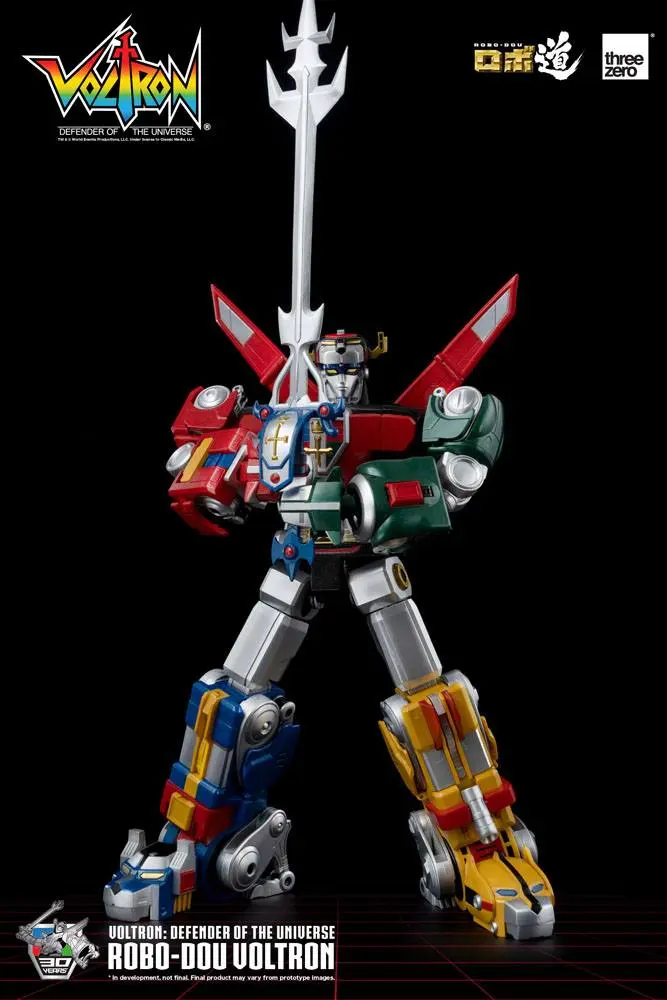 Voltron: Defender of the Universe Robo-Dou Voltron akciófigura 27 cm termékfotó