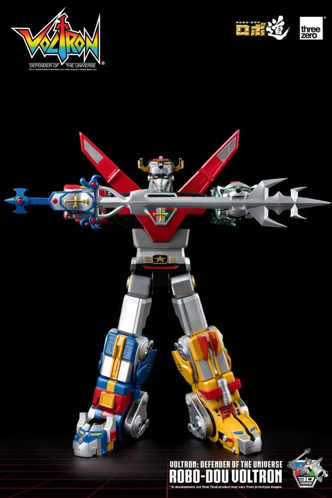 Voltron: Defender of the Universe Robo-Dou Voltron akciófigura 27 cm termékfotó