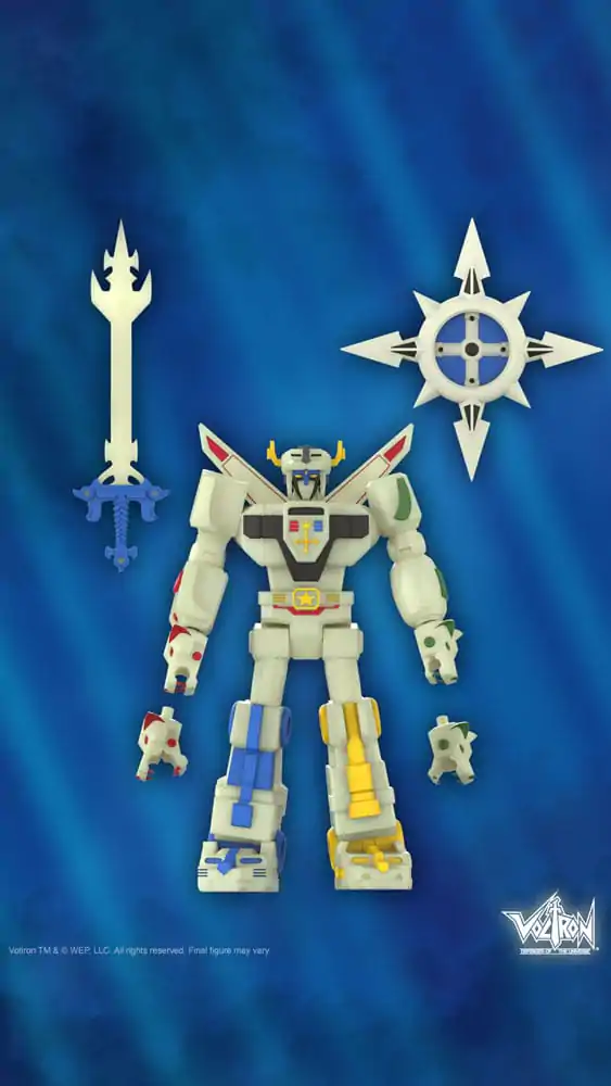 Voltron: Defender of the Universe Ultimates Voltron (Lightning Glow) akciófigura 18 cm termékfotó