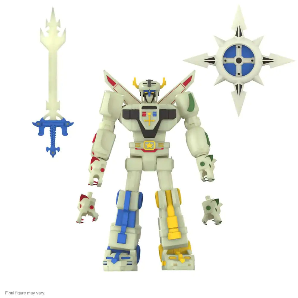 Voltron: Defender of the Universe Ultimates Voltron (Lightning Glow) akciófigura 18 cm termékfotó