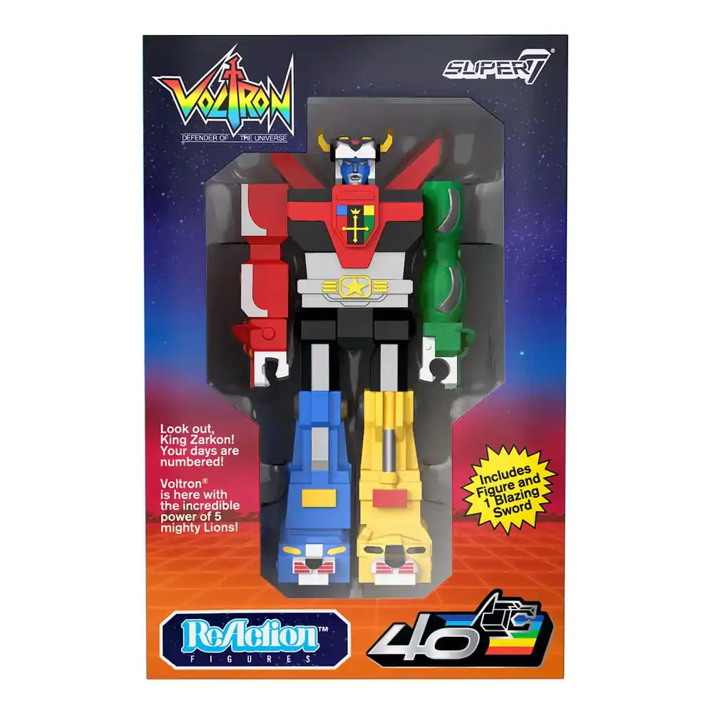 Voltron ReAction Voltron Vintage Package akciófigura 10 cm termékfotó