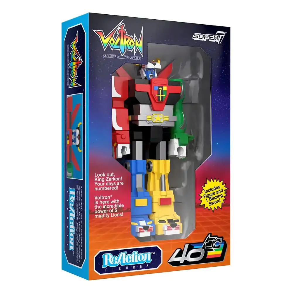 Voltron ReAction Voltron Vintage Package akciófigura 10 cm termékfotó