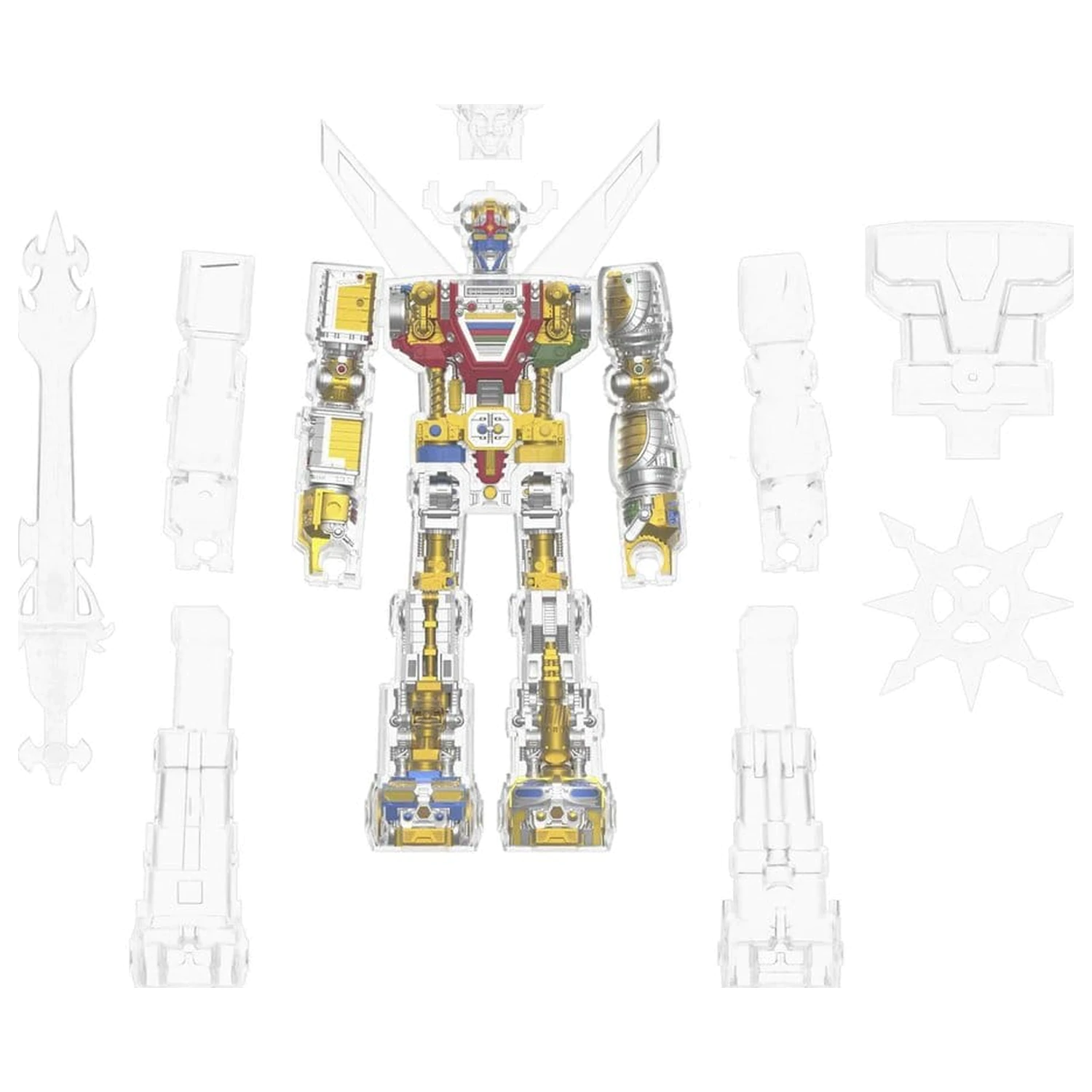 Voltron Super Cyborg akciófigura Voltron (Clear) 35 cm termékfotó