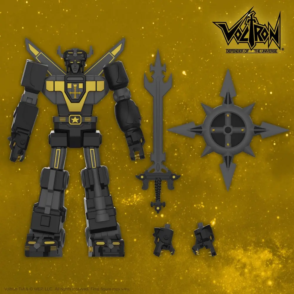 Voltron Ultimates akciófigura Voltron (Galaxy Black) 18 cm termékfotó