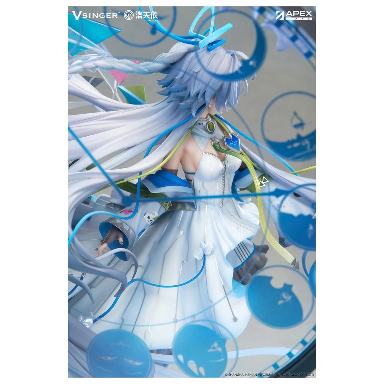 Vsinger 1/7 Luo Tianyi 12th Anniversary Ver. PVC szobor figura 34 cm           termékfotó