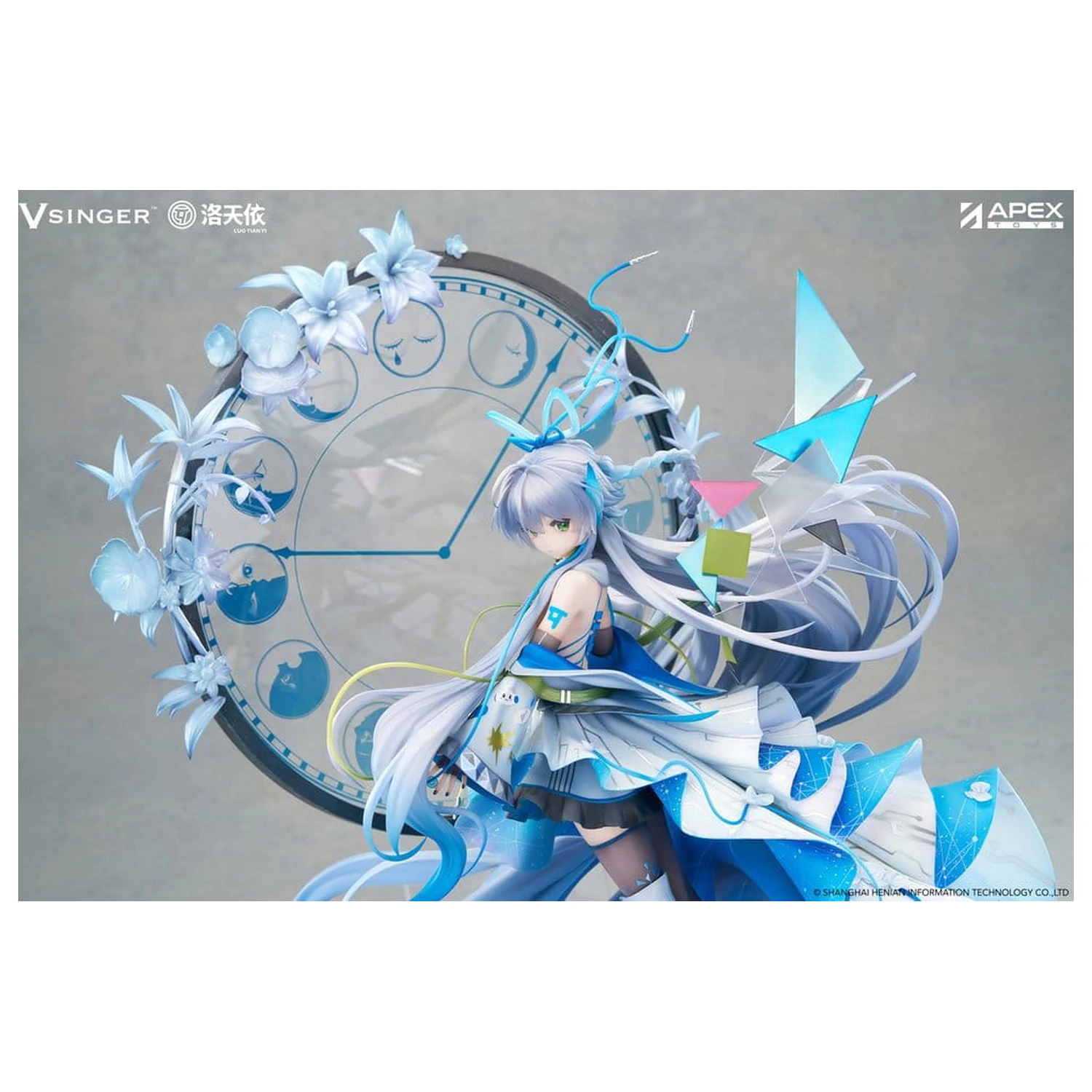 Vsinger 1/7 Luo Tianyi 12th Anniversary Ver. PVC szobor figura 34 cm           termékfotó