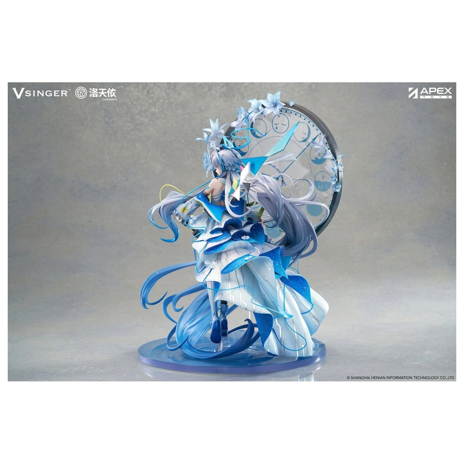 Vsinger 1/7 Luo Tianyi 12th Anniversary Ver. PVC szobor figura 34 cm           termékfotó