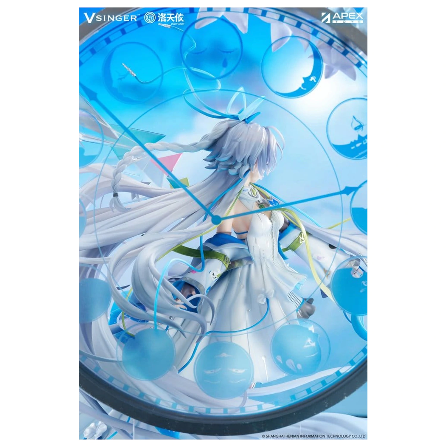 Vsinger 1/7 Luo Tianyi 12th Anniversary Ver. PVC szobor figura 34 cm           termékfotó