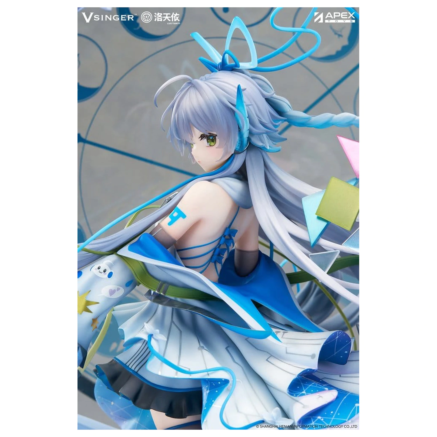 Vsinger 1/7 Luo Tianyi 12th Anniversary Ver. PVC szobor figura 34 cm           termékfotó