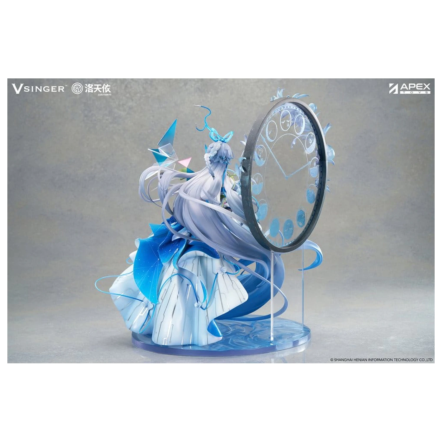 Vsinger 1/7 Luo Tianyi 12th Anniversary Ver. PVC szobor figura 34 cm           termékfotó