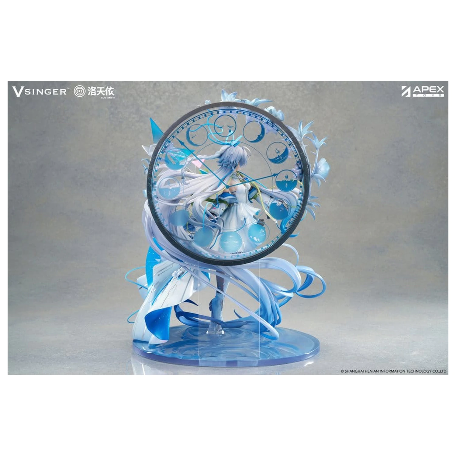 Vsinger 1/7 Luo Tianyi 12th Anniversary Ver. PVC szobor figura 34 cm           termékfotó