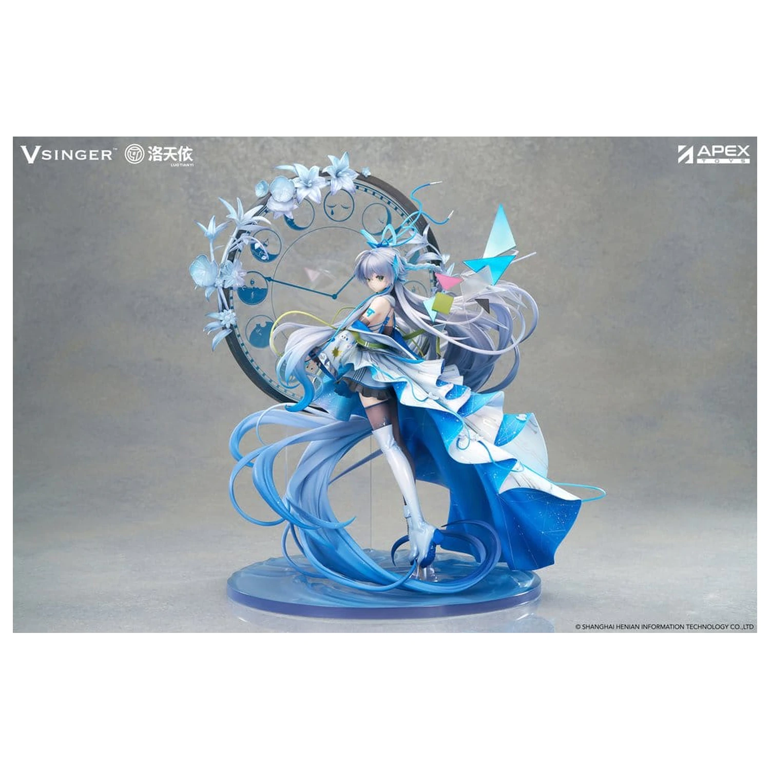 Vsinger 1/7 Luo Tianyi 12th Anniversary Ver. PVC szobor figura 34 cm           termékfotó
