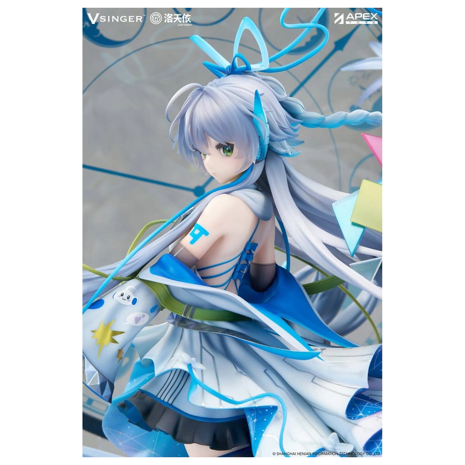 Vsinger 1/7 Luo Tianyi 12th Anniversary Ver. PVC szobor figura 34 cm           termékfotó