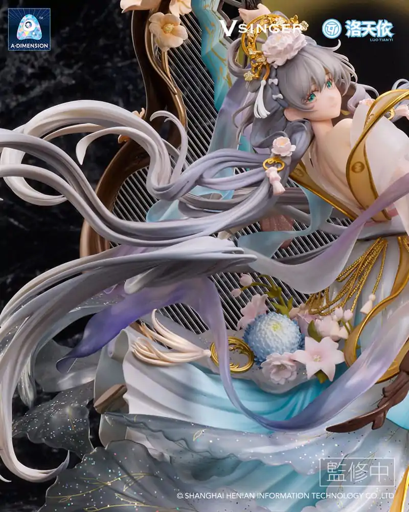 Vsinger 1/7 Vsinger Luo Tianyi The Flowing Moonlight PVC szobor figura 31 cm termékfotó