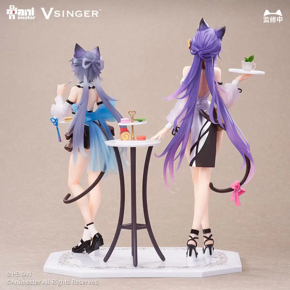 VSinger Luo Tianyi & Mo Qingxian 1/7 Luo Tianyi & Mo Qingxian Tea Time Melody Ver. szobor figura csomag termékfotó