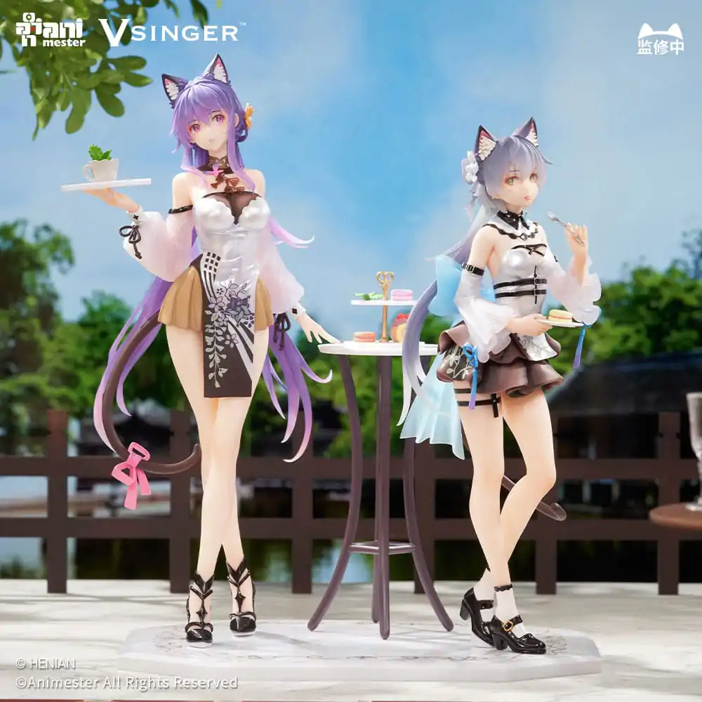 VSinger Luo Tianyi & Mo Qingxian 1/7 Luo Tianyi & Mo Qingxian Tea Time Melody Ver. szobor figura csomag termékfotó
