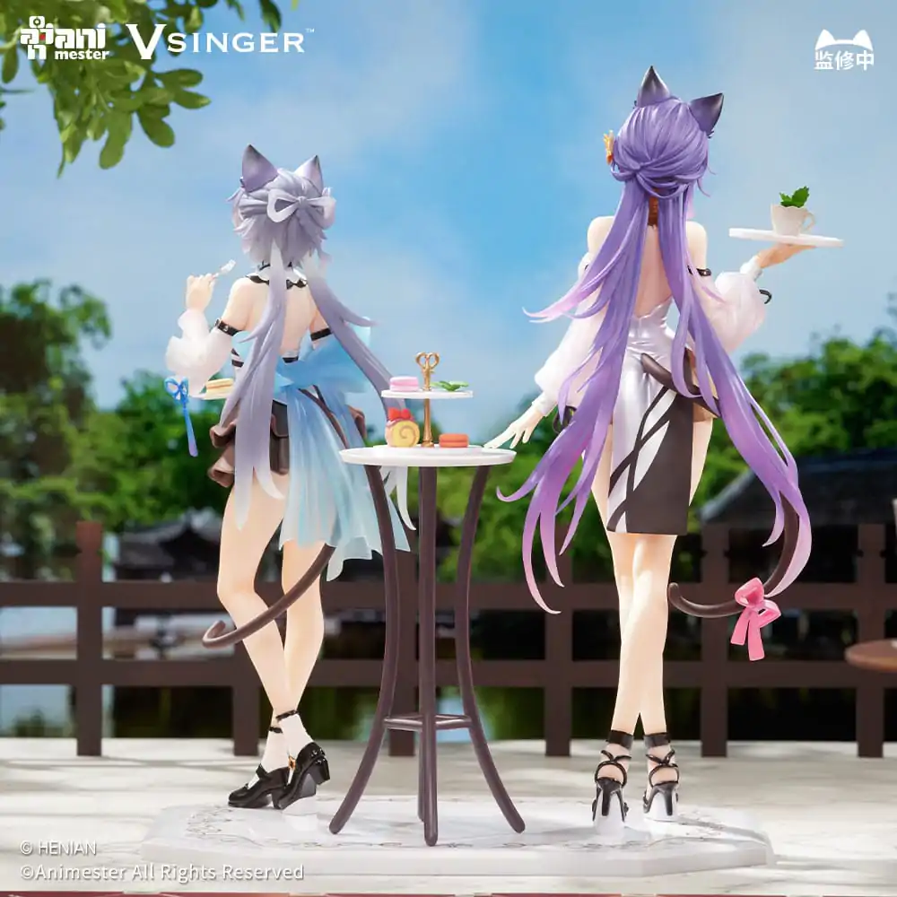 VSinger Luo Tianyi & Mo Qingxian 1/7 Luo Tianyi & Mo Qingxian Tea Time Melody Ver. szobor figura csomag termékfotó