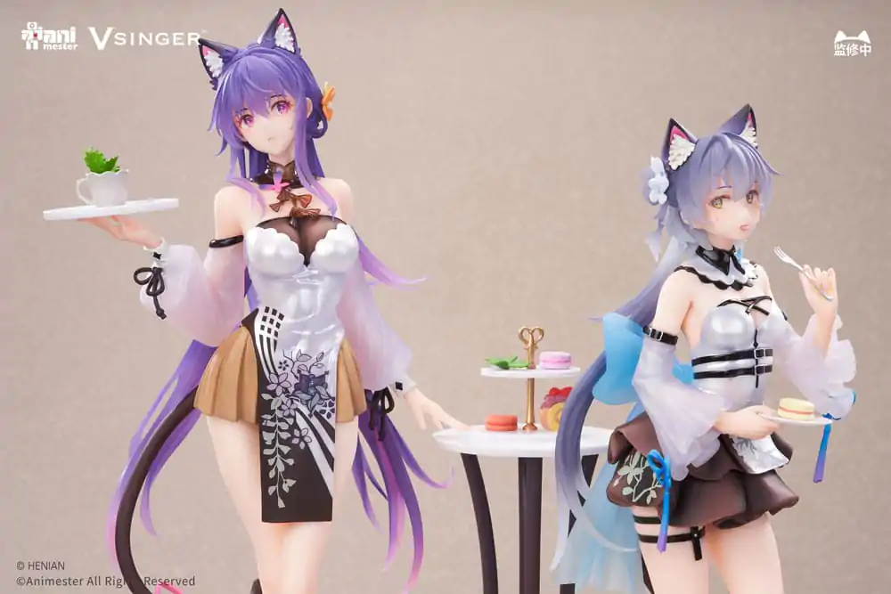 VSinger Luo Tianyi & Mo Qingxian 1/7 Luo Tianyi & Mo Qingxian Tea Time Melody Ver. szobor figura csomag termékfotó