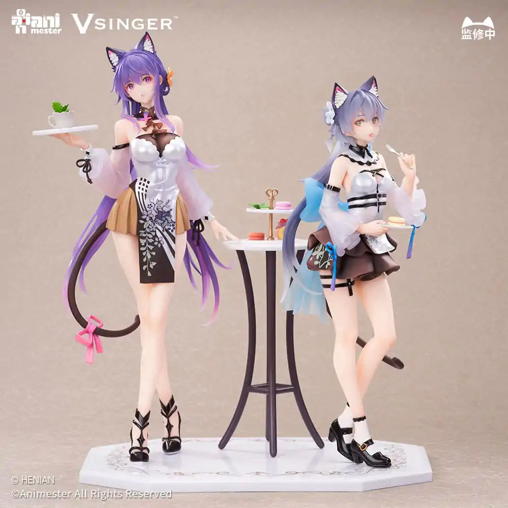 VSinger Luo Tianyi & Mo Qingxian 1/7 Luo Tianyi & Mo Qingxian Tea Time Melody Ver. szobor figura csomag termékfotó