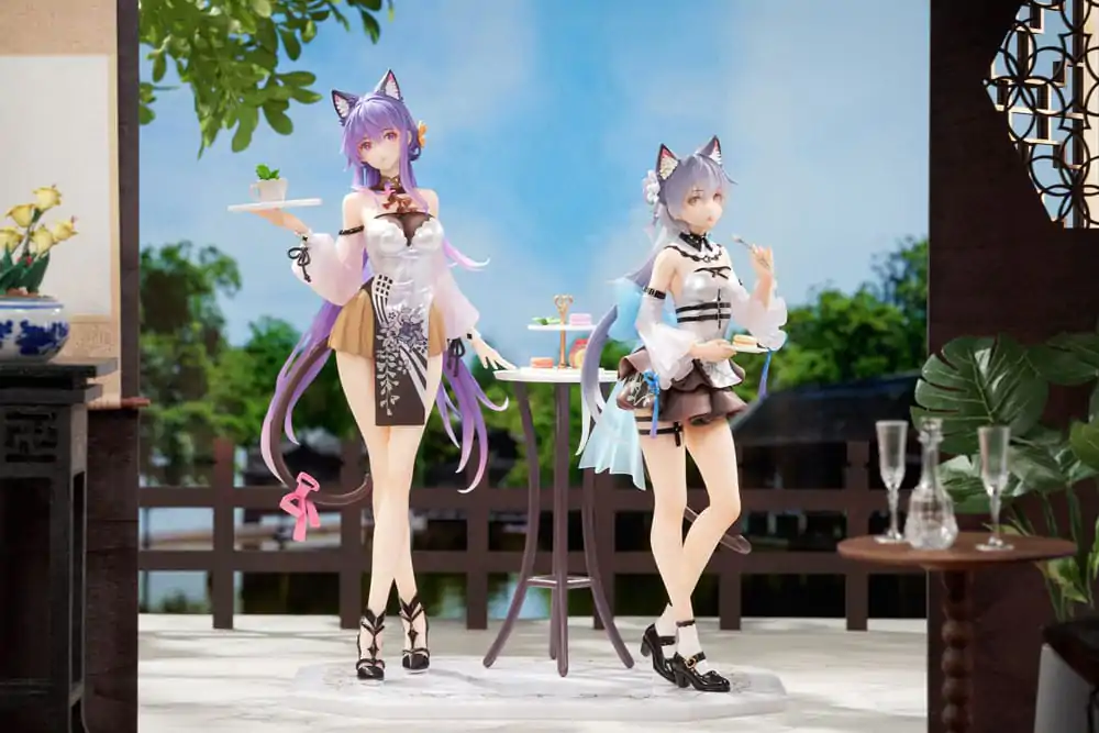 VSinger Luo Tianyi & Mo Qingxian 1/7 Luo Tianyi & Mo Qingxian Tea Time Melody Ver. szobor figura csomag termékfotó