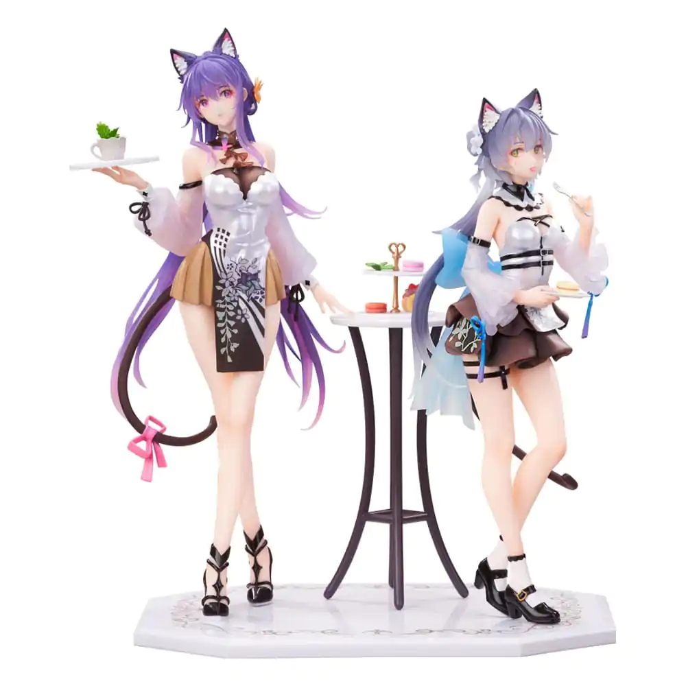 VSinger Luo Tianyi & Mo Qingxian 1/7 Luo Tianyi & Mo Qingxian Tea Time Melody Ver. szobor figura csomag termékfotó