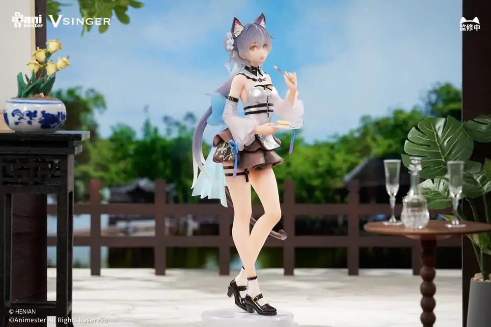 VSinger Luo Tianyi & Mo Qingxian 1/7 Luo Tianyi Tea Time Melody Ver. szobor figura 23 cm termékfotó