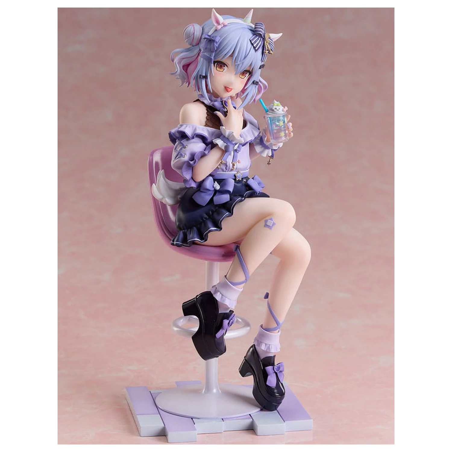 VTuber 1/7 NoriPro Inuyama Tamaki Unicorn Outfit Jirai Style Ver. PVC szobor figura 21 cm  termékfotó