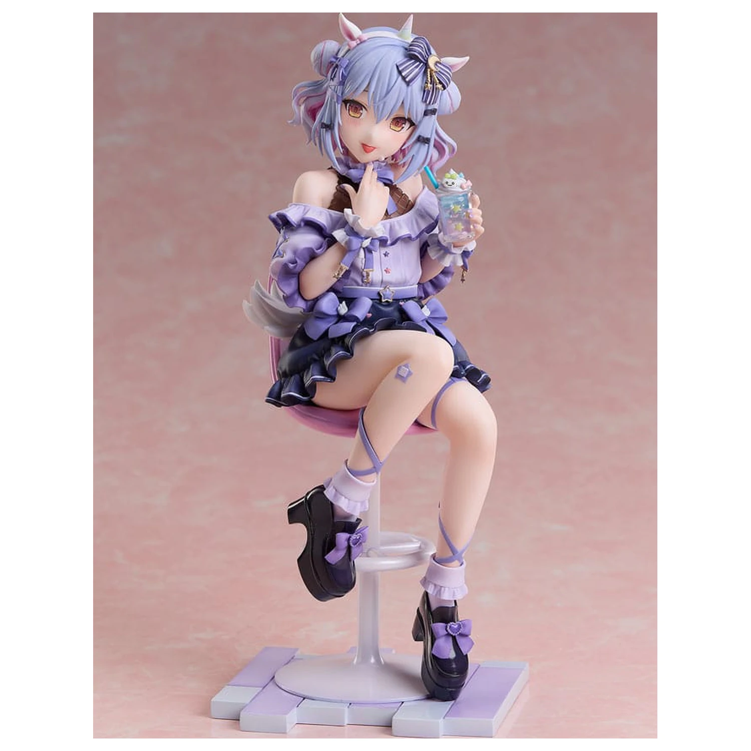 VTuber 1/7 NoriPro Inuyama Tamaki Unicorn Outfit Jirai Style Ver. PVC szobor figura 21 cm  termékfotó