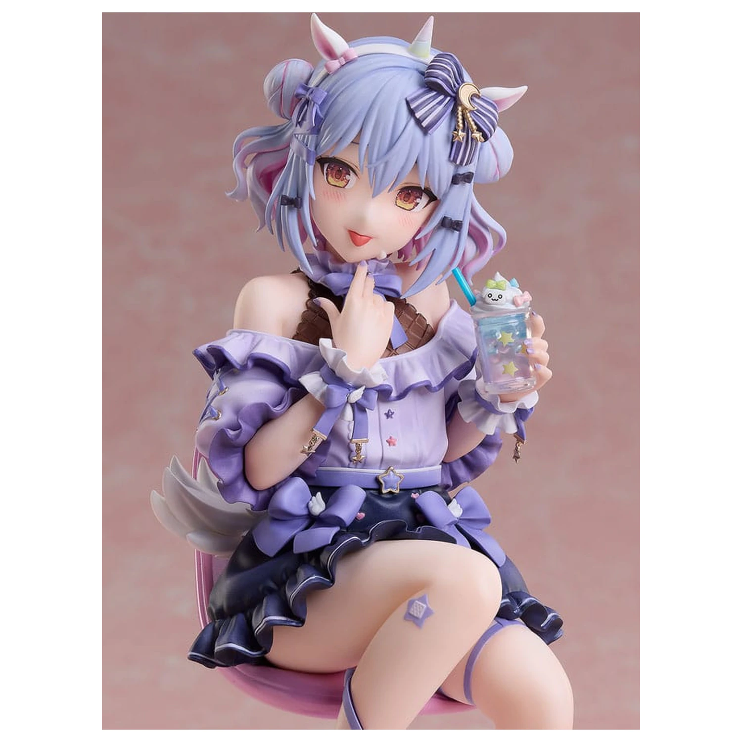 VTuber 1/7 NoriPro Inuyama Tamaki Unicorn Outfit Jirai Style Ver. PVC szobor figura 21 cm  termékfotó