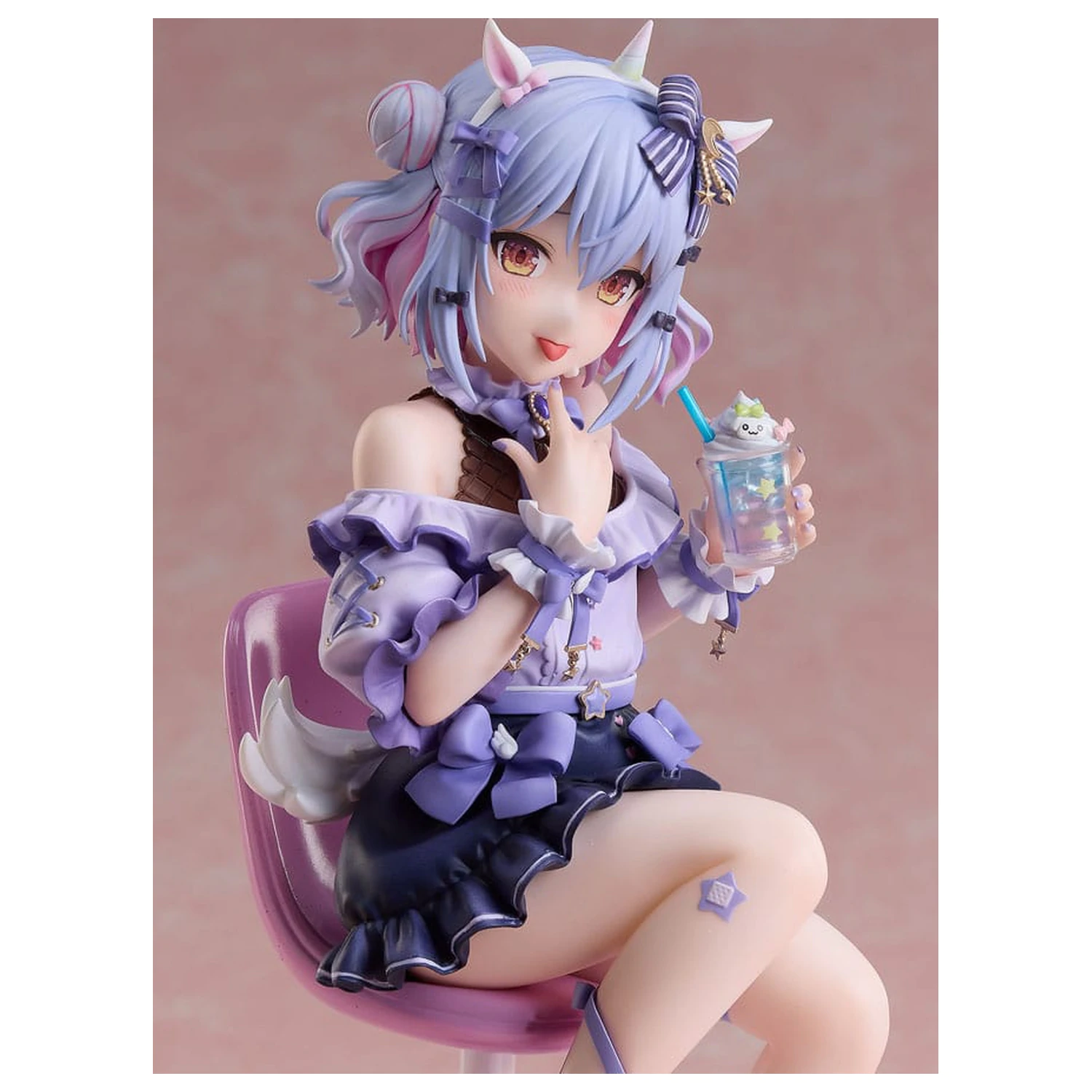 VTuber 1/7 NoriPro Inuyama Tamaki Unicorn Outfit Jirai Style Ver. PVC szobor figura 21 cm  termékfotó