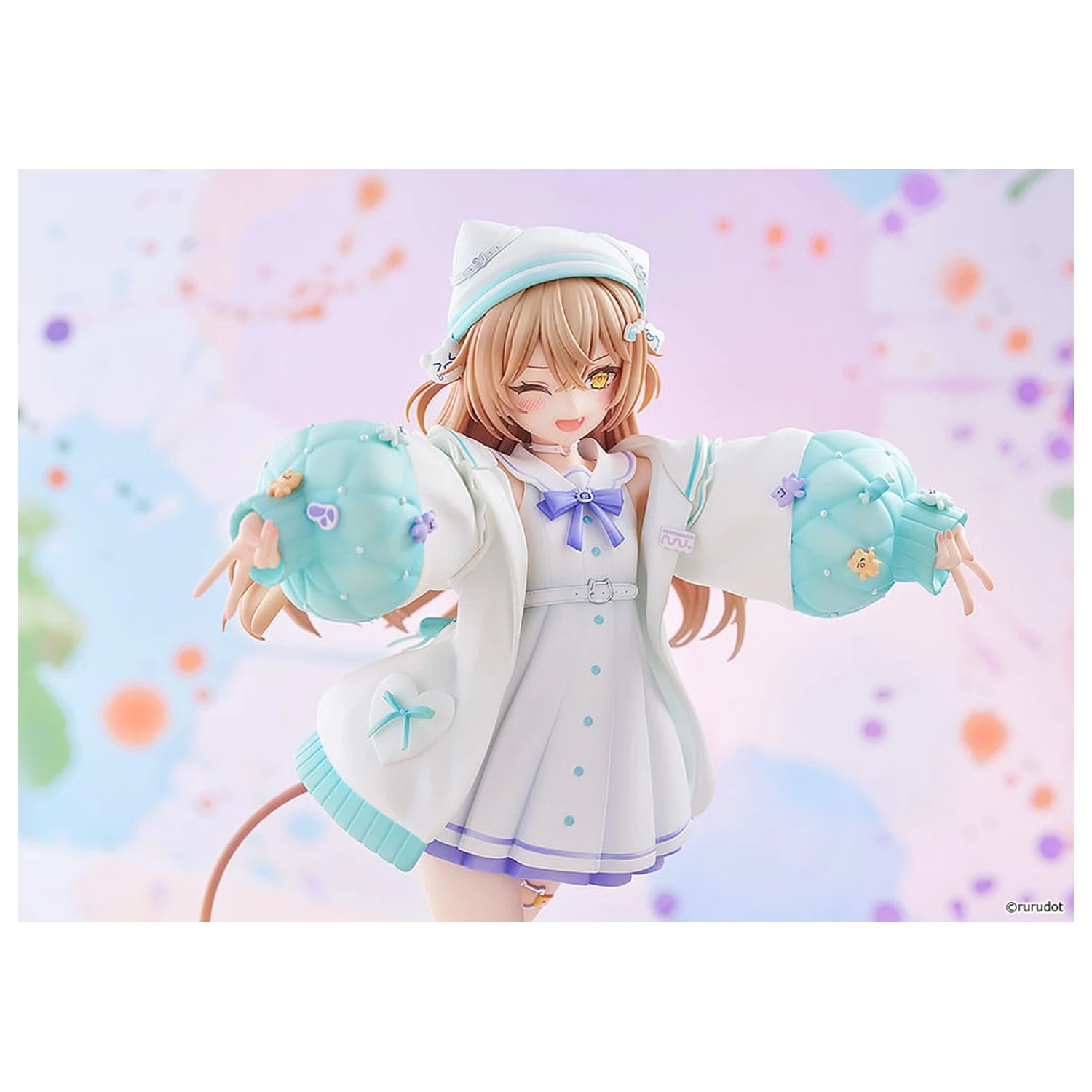 VTuber 1/7 Rurudo Lion Pastel Oniku Ver. PVC szobor figura 25 cm  termékfotó