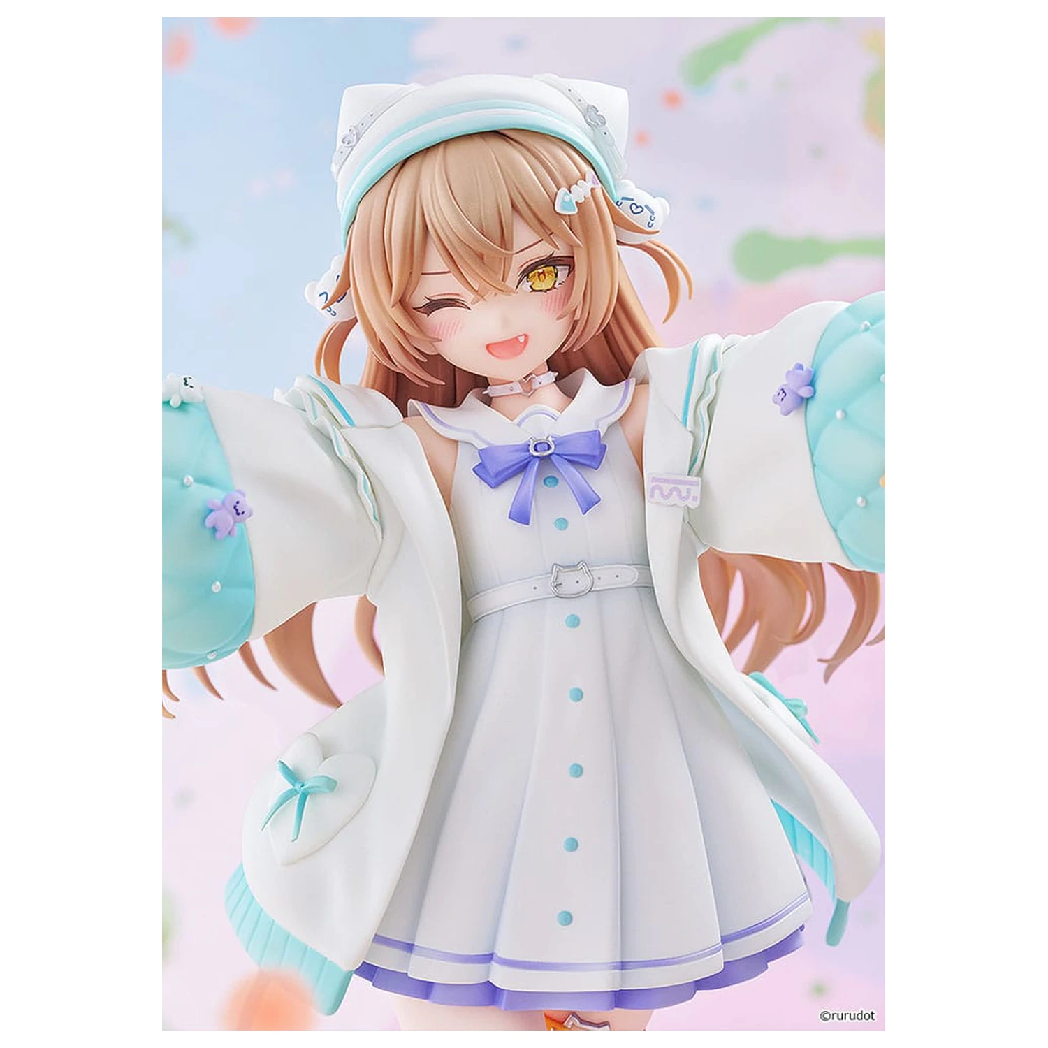 VTuber 1/7 Rurudo Lion Pastel Oniku Ver. PVC szobor figura 25 cm  termékfotó