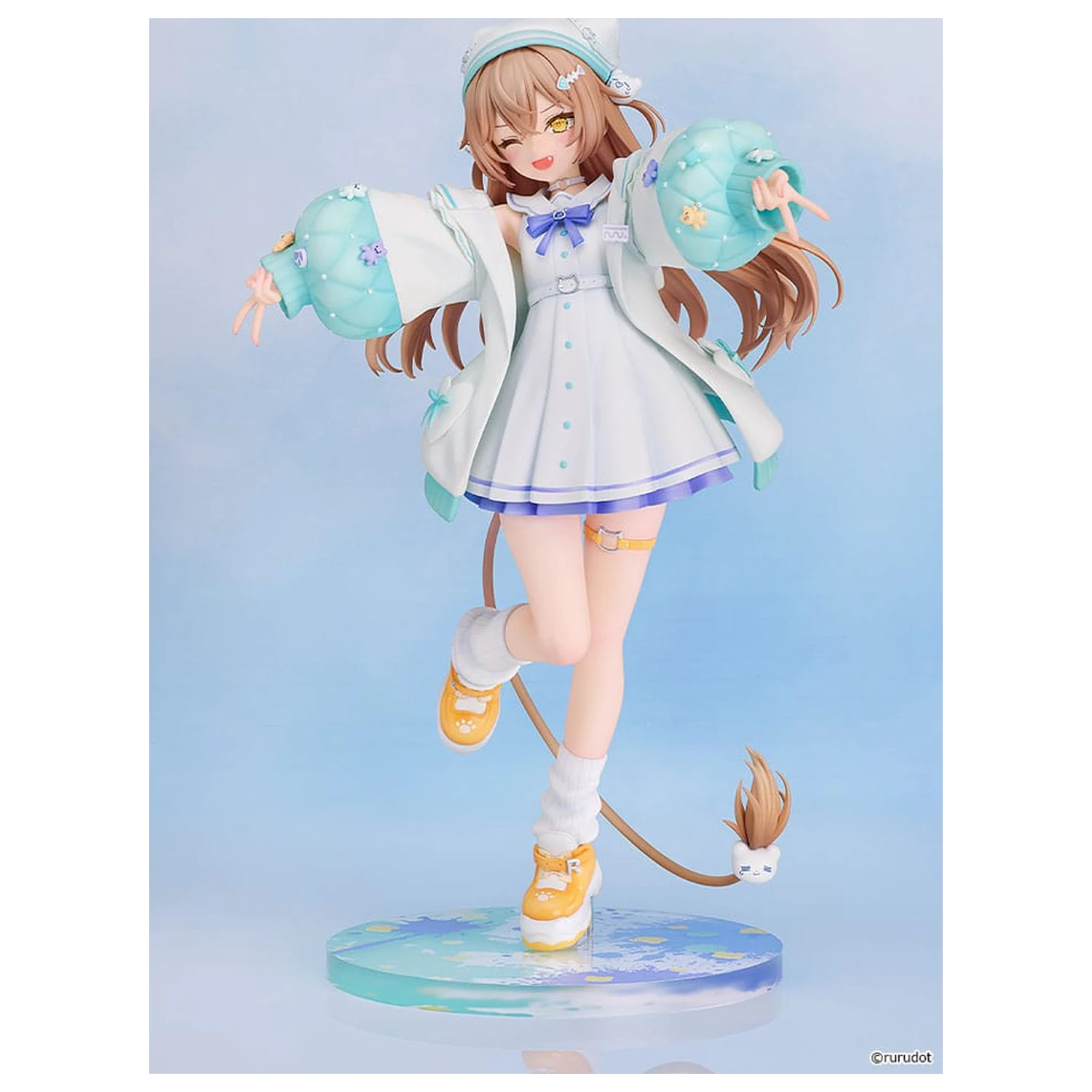 VTuber 1/7 Rurudo Lion Pastel Oniku Ver. PVC szobor figura 25 cm  termékfotó