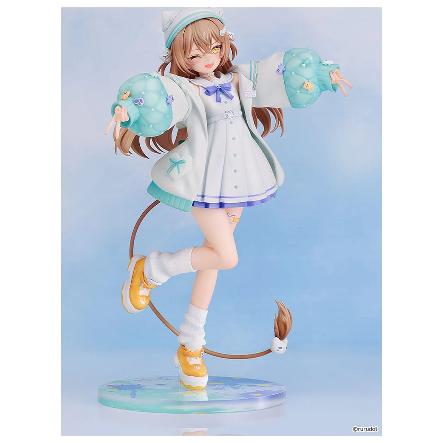 VTuber 1/7 Rurudo Lion Pastel Oniku Ver. PVC szobor figura 25 cm  termékfotó