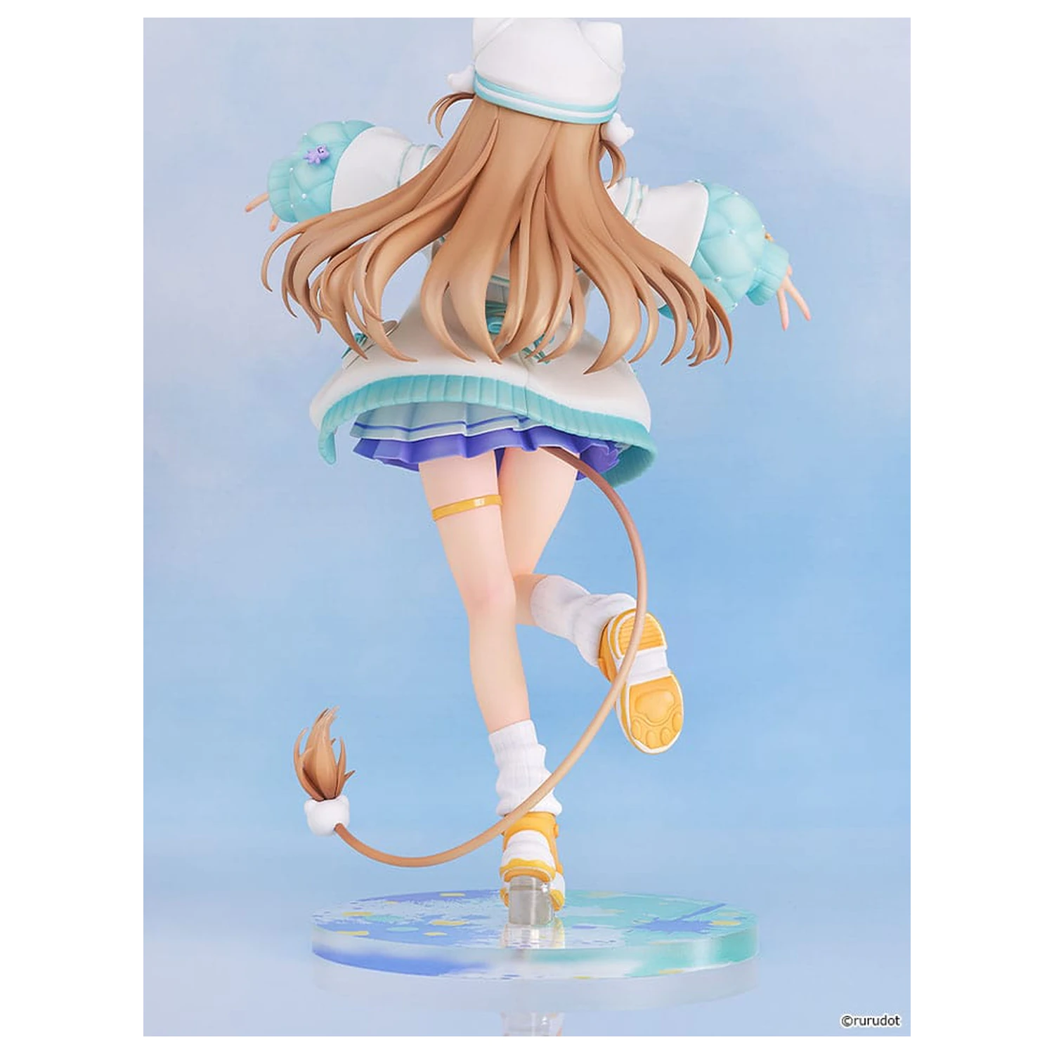 VTuber 1/7 Rurudo Lion Pastel Oniku Ver. PVC szobor figura 25 cm  termékfotó