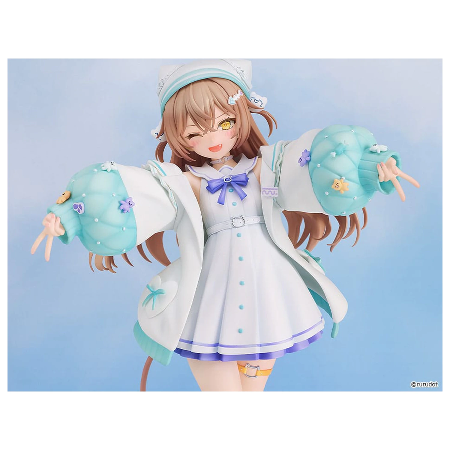 VTuber 1/7 Rurudo Lion Pastel Oniku Ver. PVC szobor figura 25 cm  termékfotó