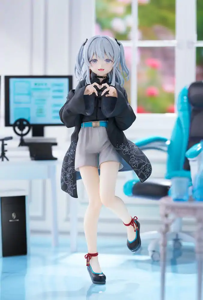 VTuber 1/7 Tororo Nekomugi PVC szobor figura 24 cm termékfotó