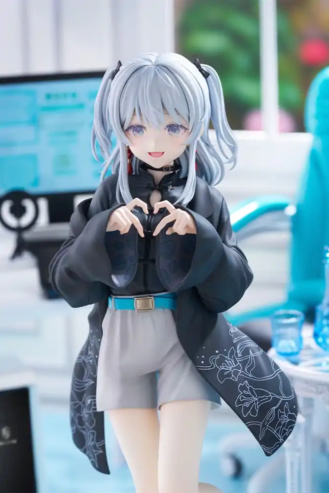 VTuber 1/7 Tororo Nekomugi PVC szobor figura 24 cm termékfotó