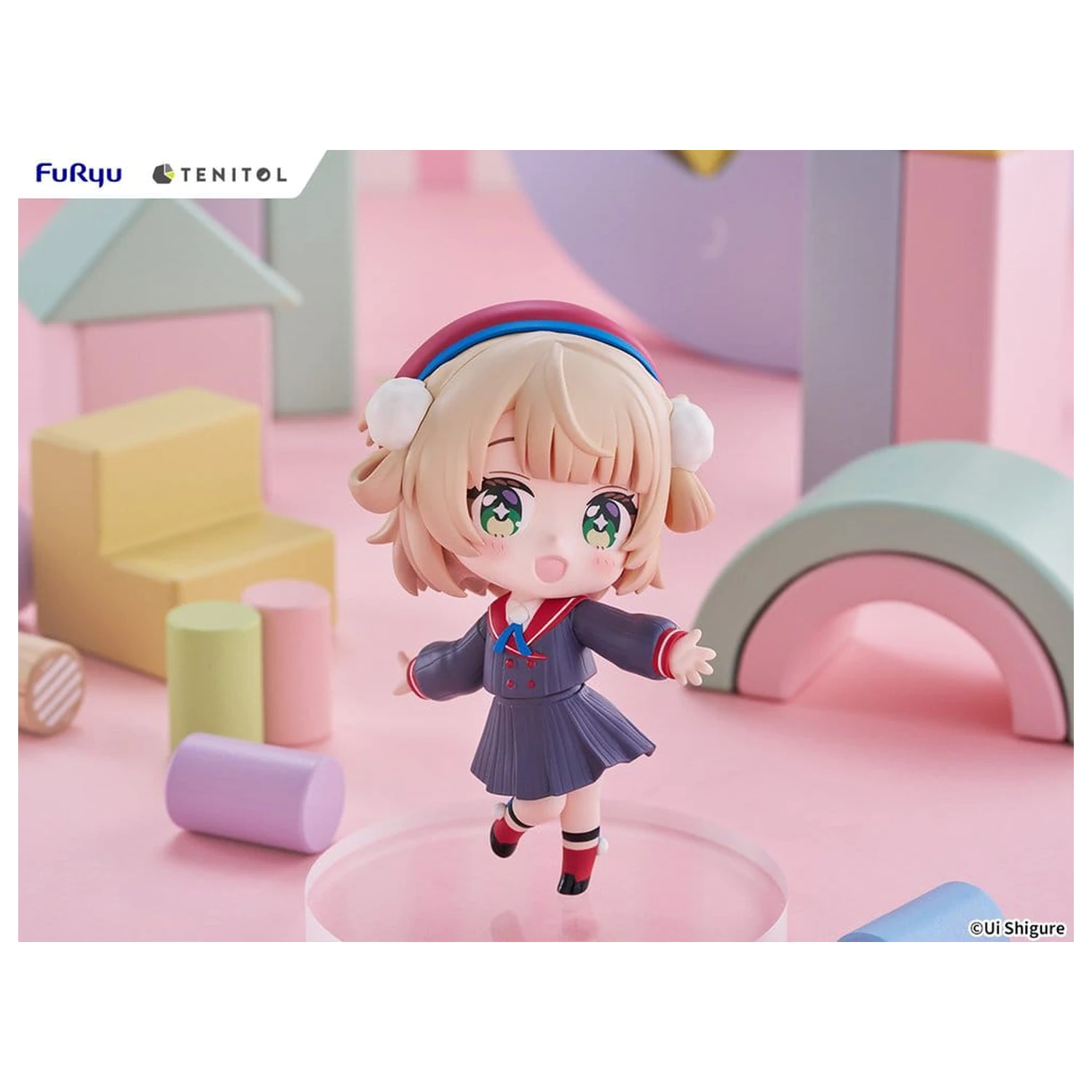 VTuber Tenitol PVC figura Shigure Ui [mini] 10 cm termékfotó