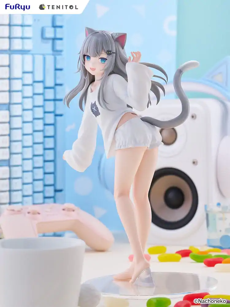 VTuber Tenitol Tall Nachoneko PVC szobor figura 30 cm termékfotó