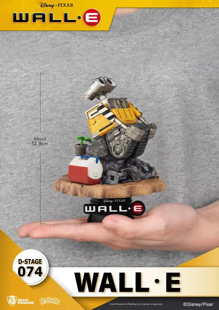 Wall-E D-Stage Wall-E PVC Diorama szobor figura 14 cm termékfotó