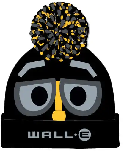 Wall-E Pom-Pom Beanie Wall-E Face termékfotó