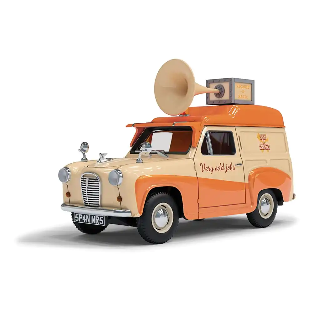 Wallace &amp; Gromit Die Cast Model 1/43 Austin A35 Van Collection - Cheese Please!, Top Bun, Spick &amp; Spanmobile termékfotó