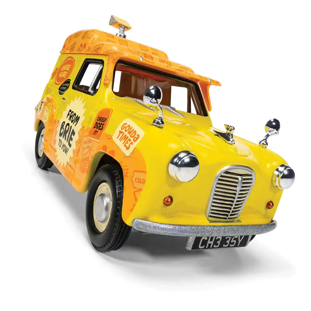 Wallace &amp; Gromit Die Cast Model 1/43 Austin A35 Van Collection - Cheese Please!, Top Bun, Spick &amp; Spanmobile termékfotó