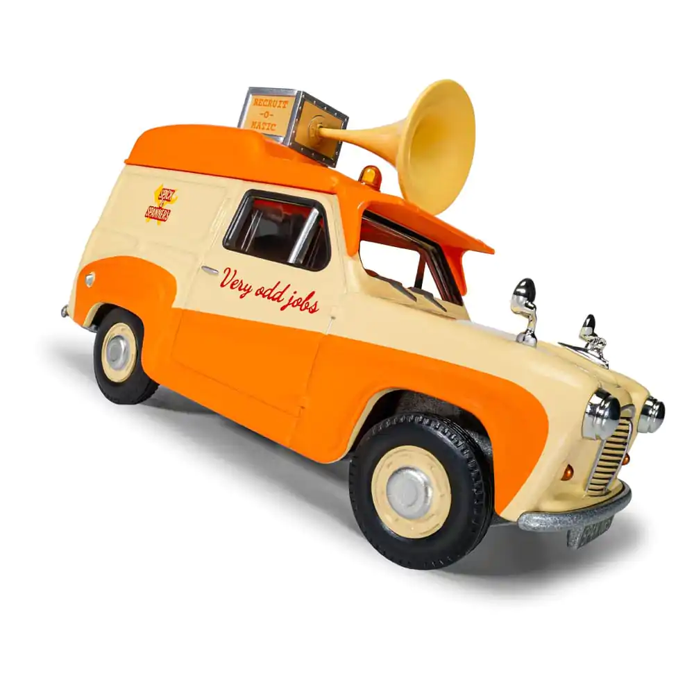 Wallace &amp; Gromit Die Cast Model 1/43 Austin A35 Van Collection - Cheese Please!, Top Bun, Spick &amp; Spanmobile termékfotó
