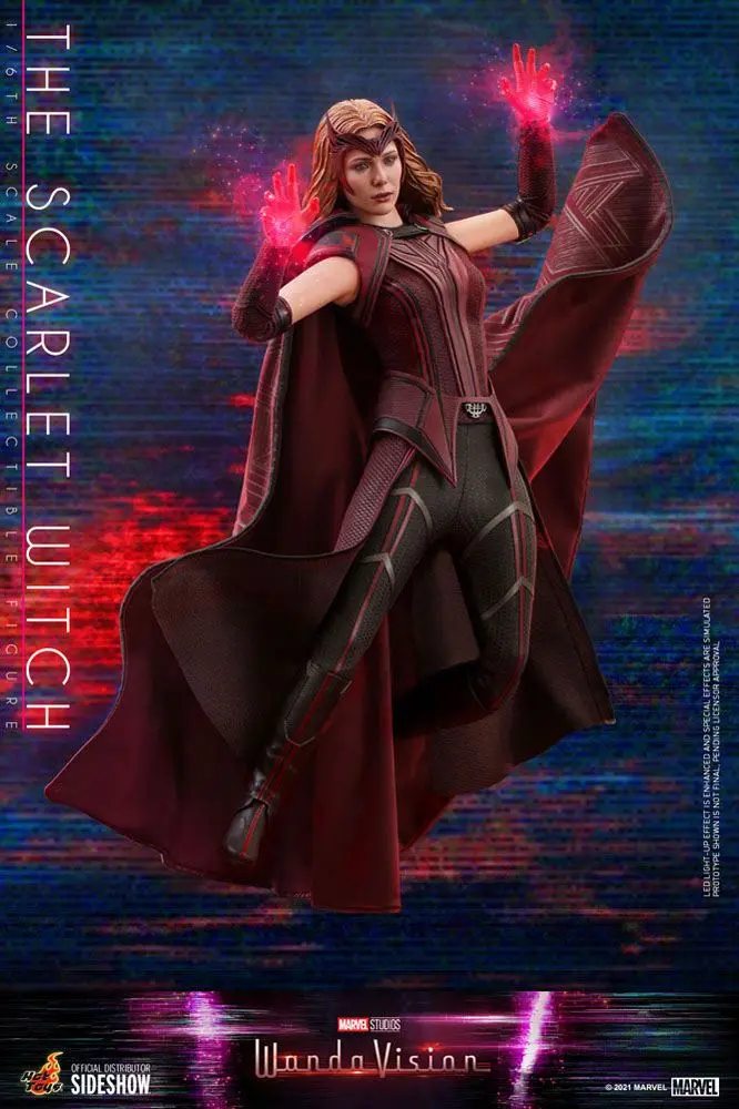 WandaVision 1/6 The Scarlet Witch akciófigura 28 cm termékfotó